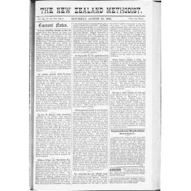 The New Zealand Methodist - 20th August 1892