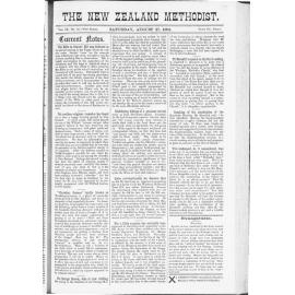 The New Zealand Methodist - 27th August 1892