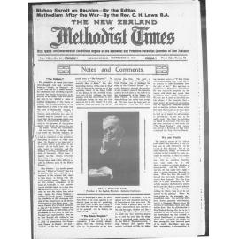 The New Zealand Methodist Times -  15th September 1917