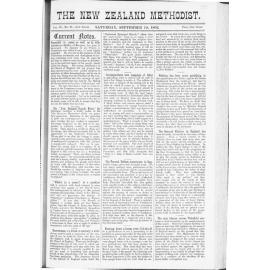 The New Zealand Methodist - 10th September 1892