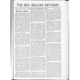 The New Zealand Methodist - 24th September 1892