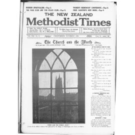 The New Zealand Methodist Times - 1st November 1930