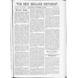 The New Zealand Methodist - 12th November 1892