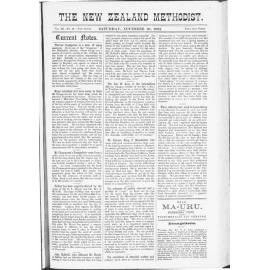 The New Zealand Methodist - 26th November 1892