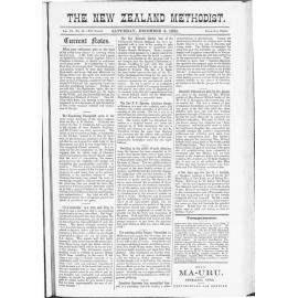The New Zealand Methodist - 3rd December 1892