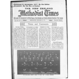 The New Zealand Methodist Times - 22nd December 1917