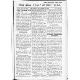 The New Zealand Methodist - 24th December 1892