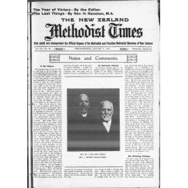 The New Zealand Methodist Times - 4th January 1918