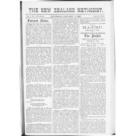The New Zealand Methodist - 7th January 1893