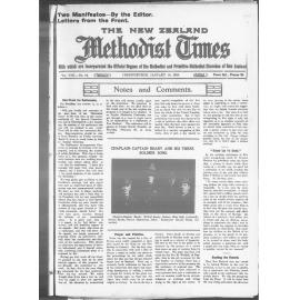 The New Zealand Methodist Times - 19th January 1918