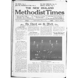 The New Zealand Methodist Times - 18th April 1931