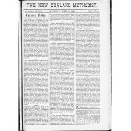 The New Zealand Methodist - 1st April 1893