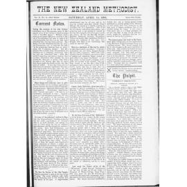 The New Zealand Methodist - 15th April 1893