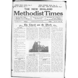 The New Zealand Methodist Times - 30th May 1931