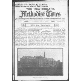 The New Zealand Methodist Times - 16th February 1918