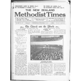 The New Zealand Methodist Times - 5th September 1931