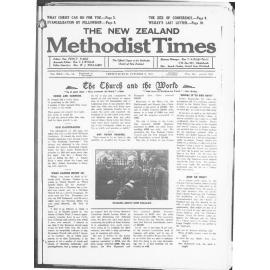 The New Zealand Methodist Times - 3rd October 1931