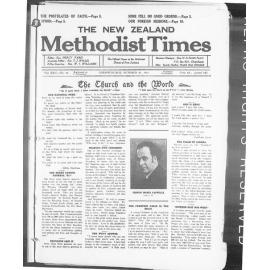 The New Zealand Methodist Times - 31st October 1931