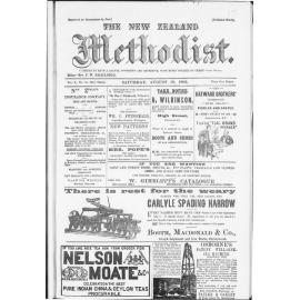 The New Zealand Methodist - 19th August 1893