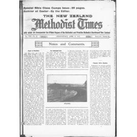The New Zealand Methodist Times - 27th April 1918