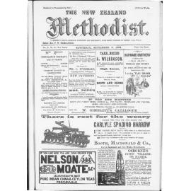 The New Zealand Methodist - 9th September 1893