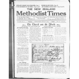 The New Zealand Methodist Times - 9th January 1932