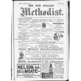 The New Zealand Methodist - 11th November 1893