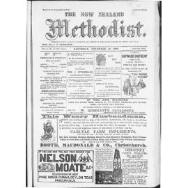The New Zealand Methodist - 25th November 1893