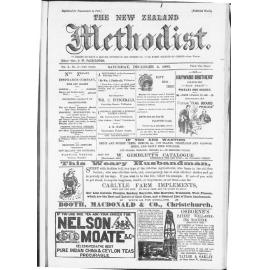 The New Zealand Methodist - 2nd December 1893