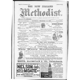 The New Zealand Methodist - 16th December 1893
