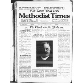 The New Zealand Methodist Times - 30th April 1932