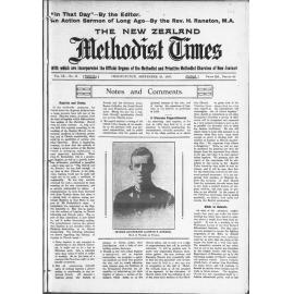 The New Zealand Methodist Times - 28th September 1918