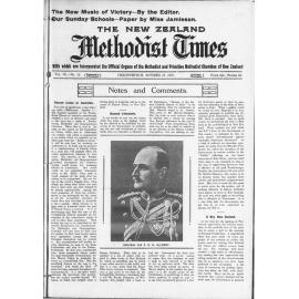 The New Zealand Methodist Times - 12th October 1918