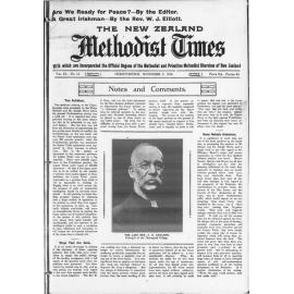 The New Zealand Methodist Times - 9th November 1918