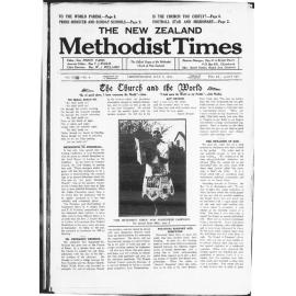 The New Zealand Methodist Times - 9th July 1932