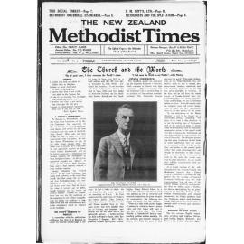 The New Zealand Methodist Times - 6th August 1932
