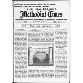 The New Zealand Methodist Times - 2nd August 1919