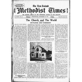 The New Zealand Methodist Times - 18th September 1943
