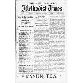 The New Zealand Methodist Times - 18th June 1910