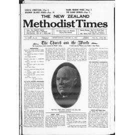 The New Zealand Methodist Times - 21st January 1933