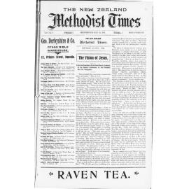 The New Zealand Methodist Times - 30th July 1910