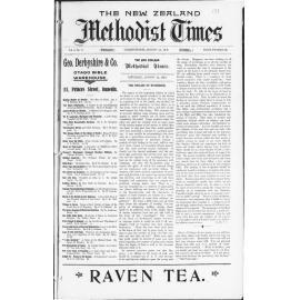 The New Zealand Methodist Times - 13th August 1910