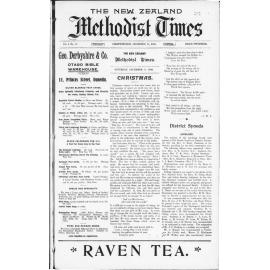 The New Zealand Methodist Times - 17th December 1910