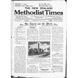 The New Zealand Methodist Times - 22nd July 1933