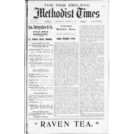 The New Zealand Methodist Times - 31st December 1910