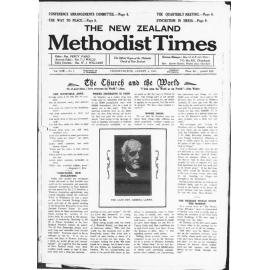 The New Zealand Methodist Times - 5th August 1933