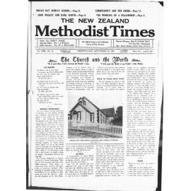 The New Zealand Methodist Times - 30th September 1933