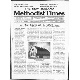 The New Zealand Methodist Times - 25th November 1933