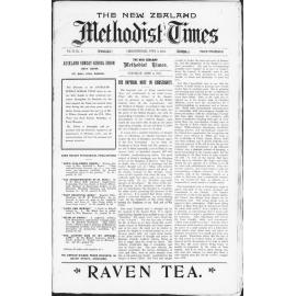 The New Zealand Methodist Times - 3rd June 1911