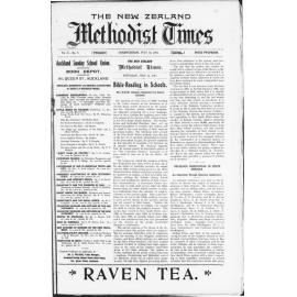 The New Zealand Methodist Times - 15th July 1911